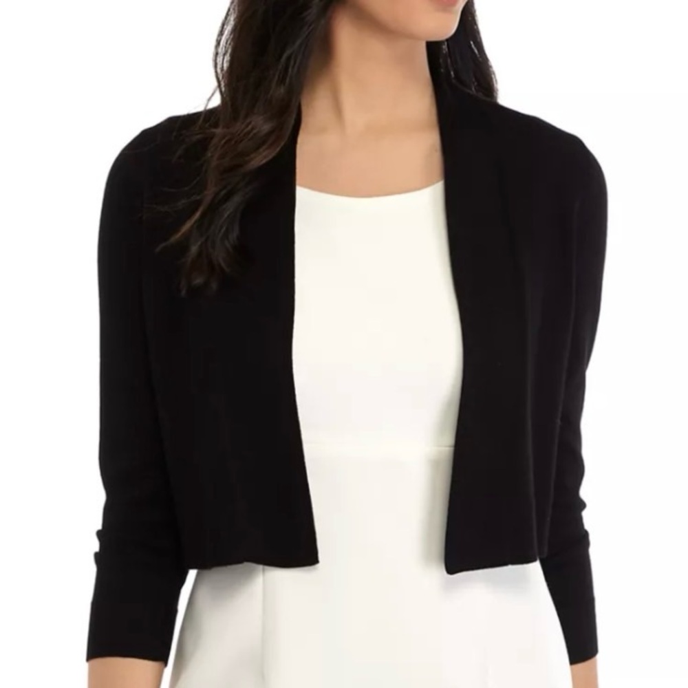 Calvin Klein Black Dress Coverall Sweater